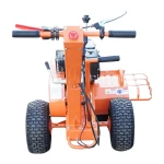 Masina de sapat santuri 7 CP latime de lucru 100mm adancime 450mm Thor