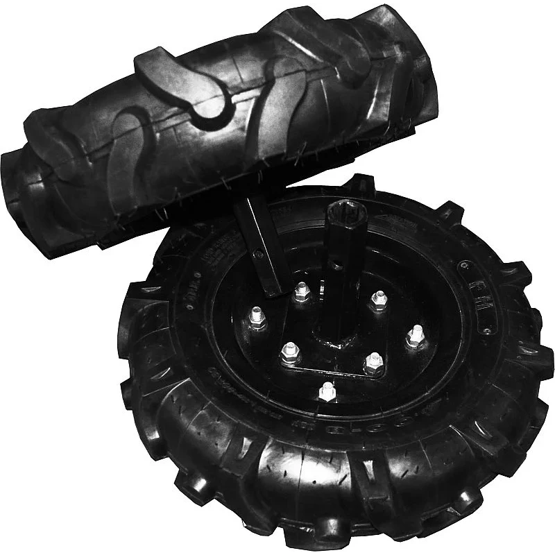 Set roti de cauciuc 5.00-8 pentru motocultor, Rotakt