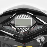 Scuter electric HECHT Equis White, acumulator 72 V, 20 Ah, motor 3000W, viteza maxima de 45 km/h, autonomie 65 km, alb