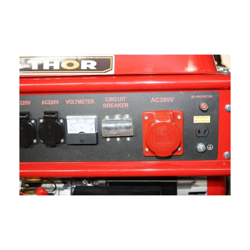 Generator electric pe benzina 220-380V 7.2KW 50Hz cu ATS si pornire electrica/manuala THOR