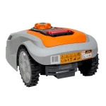 Robot de tuns iarba / gazon, Ruris RXR 500, cu acumulator Li-on, 20 V, 2 Ah, latime de taiere 18 cm