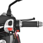 Scuter electric HECHT Equis White, acumulator 72 V, 20 Ah, motor 3000W, viteza maxima de 45 km/h, autonomie 65 km, alb