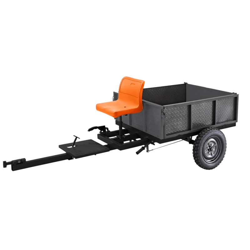 Remorca Motocultor TT500 Evotools PLUS, 500 kg, 120x87x37 cm