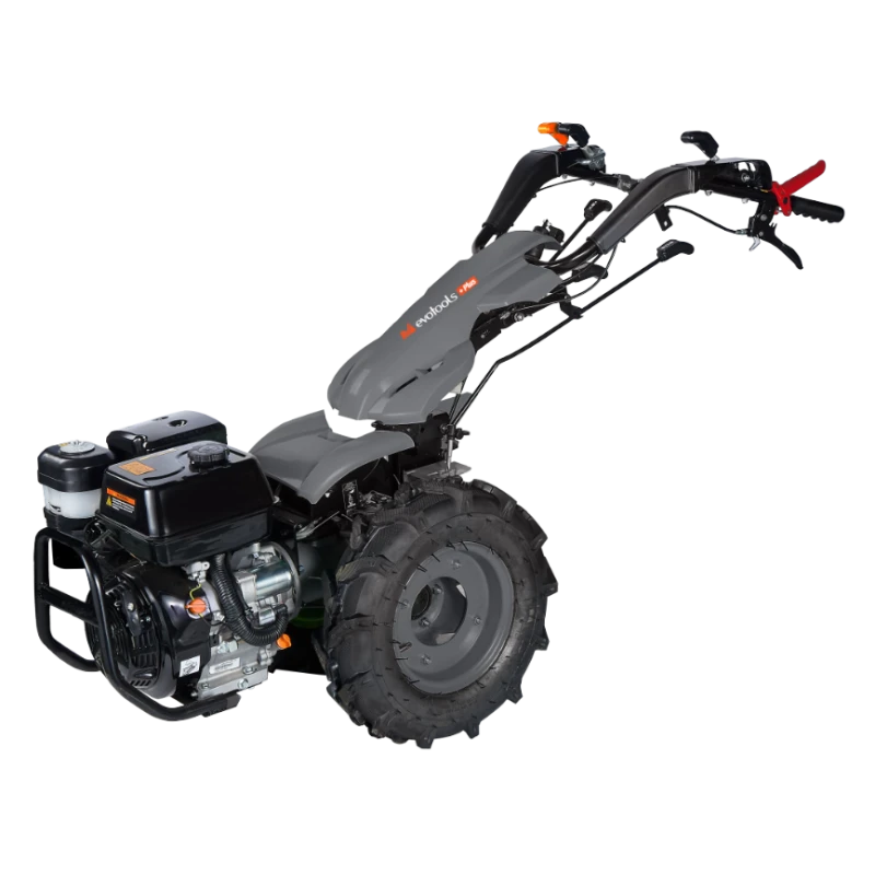 Motocultivator Evotools PLUS, Loncin, MT370, Pornire Electrica, 13 CP, pe benzina, 4 timpi racit cu aer