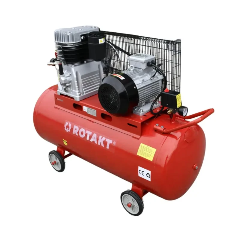 Compresor Aer Industrial Trifazat Rotakt ROCP-200-10 200L, 4CP, 2 Cilindrii