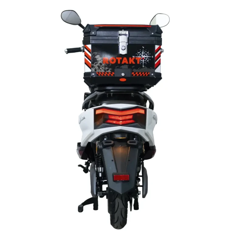 Scuter Rotakt Galileo Ultra, viteza maxima 25Km/h, autonomie 45Km, Putere 2400W, acumulatori 72V / 30Ah, timp de încărcare 6-8h, KeyLess Go, USB, NFC/Bluetooth, fara permis