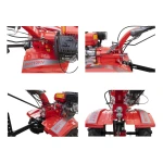 Motocultor Rotakt RO110RV motor 8 CP benzina latime lucru 90 cm 2+1 viteze freze roti cauciuc 5.00-8 roata frontala