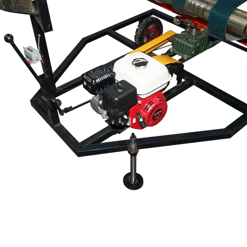 Masina infoliat baloti 500/610x700mm cu motor pe benzina HONADA GX160 4.8CP, pornire sfoara