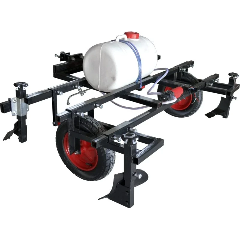 Dispozitiv intins folie de mulcire pentru motocultor, Rotakt