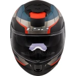 Casca LS2 FF808 Stream II Road Matt Black/Blue XL