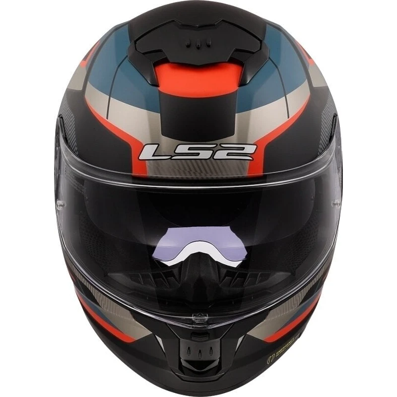 Casca LS2 FF808 Stream II Road Matt Black/Blue XL