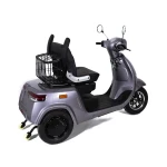 Triciclu Electric Rotakt Navigator 2 Motoare De 400W Viteză 25 km/h Autonomie 80 km Baterie plumb-acid 60V 20Ah Greutate maximă 300kg