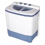 Masina de spalat rufe semiautomata Albatros WMS 4.5P, 4.2 kg, 3 kg stoarcere (Alb/Albastru)