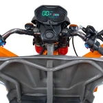 RURIS Pilot 3130G – Triciclu Electric Cargo cu Motor 3600W, Baterie 72V 58Ah, Autonomie 80 km, Capacitate 603 kg, Frana Fata Disc / Spate Tambur, viteza maxima de 25 km/h, conform reglementarilor UE, fara permis, gri