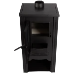 Semineu pe Lemne cu Perete Dublu Evotools Plus EcoDesign, 8 kW, randament 80%, suprafata incalzita 59 m²
