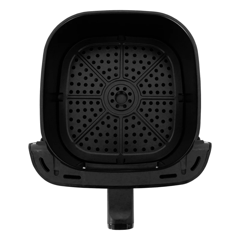 Friteuza cu aer cald Samus AF5-S1400DW, 5 l, 1400 W, Display LED, 7 programe, Temperatura 80-200 C, Tehnologie Fry Force 360° (Negru/Argintiu)