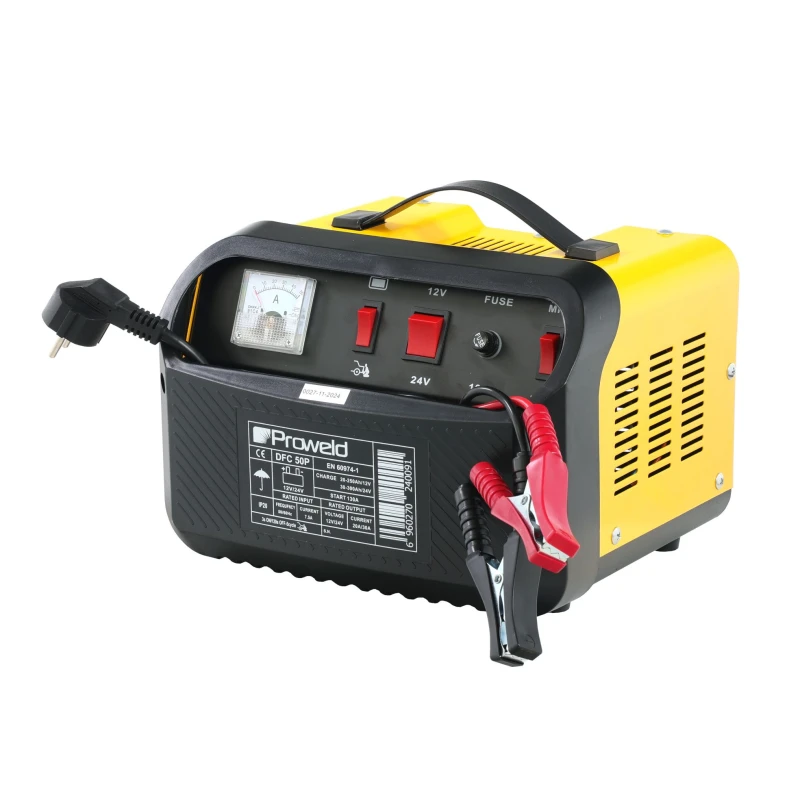 ProWELD DFC-50P Redresor acumulatori 12V/24V, functie Start
