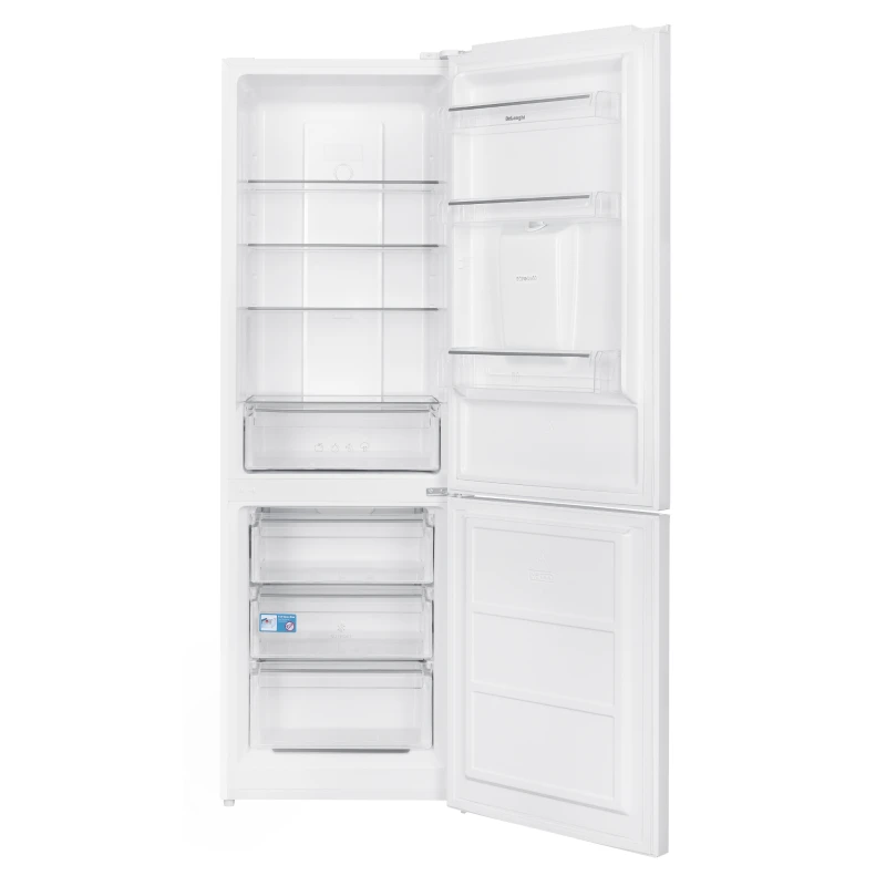 Combina frigorifica Samus SCW396NFDE, 286 l, Clasa E, Dozator de apa, Full No-Frost, Lumina LED, H 186 cm (Alb)