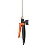 Pulverizator Electric RSE 1200, 12L, 12V 8Ah, autonomie 4h, lance metalica cu manometru si display