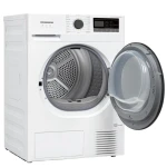 Uscator de rufe Heinner HHPD-M7N13PBKE++, Pompa de caldura, 7 kg, 16 programe, Clasa E, Display LED, Functie anti-sifonare, Iluminare cuva, Indicator curatare filtru scame, Blocare acces copii, Alb