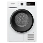 Uscator de rufe Heinner HHPD-M7N13PBKE++, Pompa de caldura, 7 kg, 16 programe, Clasa E, Display LED, Functie anti-sifonare, Iluminare cuva, Indicator curatare filtru scame, Blocare acces copii, Alb