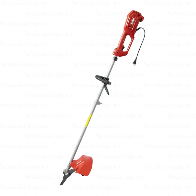 Trimmer electric Breckner TRE 1500-38 D, putere 1500 W, turatie 7.000 rpm, diametru taiere 38 cm, sistem TAP&GO, Soft Start, cap cu fir + disc 3T + curea umar incluse, maner tip bicicleta