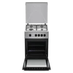 Aragaz Albatros AL452BXS, 4 Arzatoare gaz, Cuptor gaz, Siguranta plita si cuptor, Geam dublu la cuptor, Inox/ Argintiu
