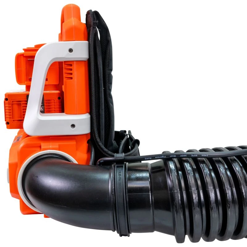 Suflanta pe acumulator RURIS 1284e Power Alfa UP, motor fara perii, 2x20V 4Ah Li-Ion, 4 viteze + Turbo, 1100 m3/h, 70 m/s, tub telescopic, incarcator dublu inclus