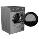 Uscator de rufe Samus SWDP-817DS, Pompa de caldura, 8 kg, 16 programe, Clasa E (Gri inchis)