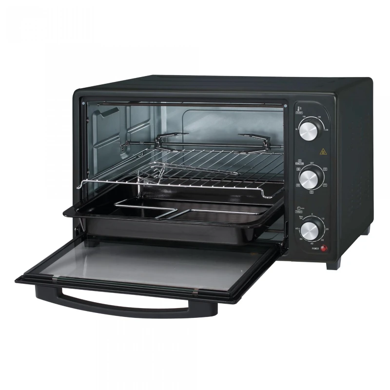 Cuptor electric Albatros A50BRCL2, Rotisor, Convectie, Lumina interioara, 50 litri, 2000 W, Negru