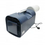 Aparat de aer conditionat portabil 4100 BTU, 420W, 220V cu functie dezumidificare, ventilatie, telecomanda, mod somn, kit instalare inclus, Breckner