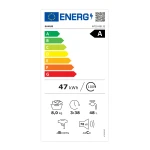 Masina de spalat rufe cu incarcare verticala Samus WTSI-80132, 8 kg, Motor Inverter, 15 programe, 1300 Rotatii, Clasa energetica A, Programe speciala Hygiene, Blugi, Blocare acces copii, Alb