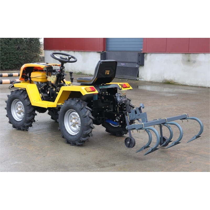 ProGARDEN Cultivator cu 5 brazdare, 100cm pentru minitractoarele Campo T