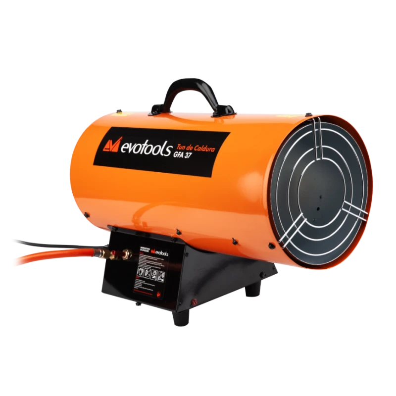 Tun de Caldura pe Gaz GFA 37 EvoTools, 22–37 kW, GPL, debit aer 580 mc pe ora, putere reglabila