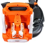 Suflanta pe acumulator RURIS 1284e Power Alfa UP, motor fara perii, 2x20V 4Ah Li-Ion, 4 viteze + Turbo, 1100 m3/h, 70 m/s, tub telescopic, incarcator dublu inclus