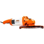 Polizor unghiular RURIS RA2400S 2400W, motor electric, Soft Start, turatie 6000 rpm si disc 230 mm pentru taiere precisa