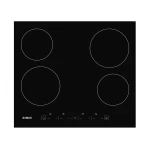 Plita incorporabila Samus PSVE-64BG3, Vitroceramica, 4 arzatoare, 60 cm, Touch Control, Timer, Negru