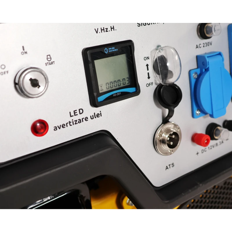Stager FD 6500ER Automatic Generator open-frame 5.5kW, monofazat, benzina, pornire electrica, autonomie pana la 30h