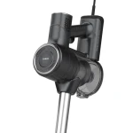 Aspirator vertical 2 in 1 Samus Sticky 60 Eco Gray, Motor 600 W, Putere aspirare 180 W (16 kPa), Sistem de aspirare tip cyclonic, Capacitate rezervor 800 ml, Filtru hepa, Gri