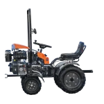 Motocultor Ride-On 4x4 R1200 Evotools PLUS, motor diesel 12CP Koop, cutie 3+1 viteze, far LED si sistem de franare hidraulic