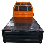 Triciclu Electric Cargo RURIS Pilot 3120N, 2000W, 72V 45Ah, Autonomie 70 km, Gri – Utilitar, Sarcina 542 kg, viteza maxima de 25 km/h, conform reglementarilor UE, fara permis, negru