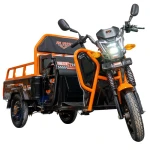 Triciclu Electric Cargo RURIS Pilot 3110N – Motor Electric 2000W, Baterie 72V 32Ah, Autonomie 80 km, Sarcina 300 kg, viteza maxima de 25 km/h, conform reglementarilor UE, fara permis, negru