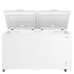 Lada frigorifica Samus LS556E, Capacitate neta 508 litri, Clasa energetica E, Panou de control cu indicator luminos, Alb