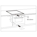 Plita incorporabila Samus PSVE-64BG3, Vitroceramica, 4 arzatoare, 60 cm, Touch Control, Timer, Negru