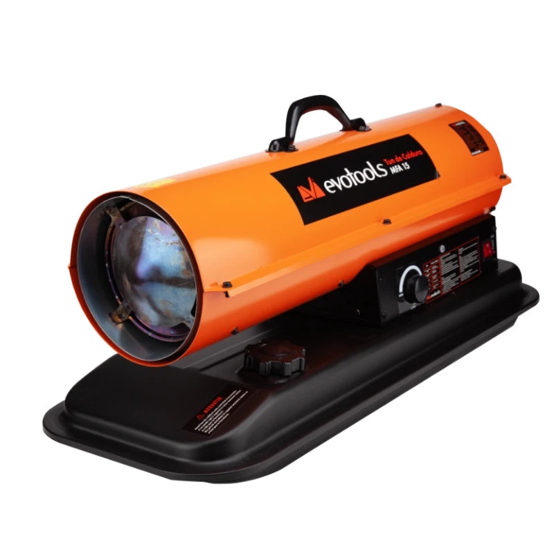 Tun de Caldura pe Motorina MFA 15 EvoTools, 15 kW, termostat mecanic, rezervor 15 L, debit aer 315 mc pe ora