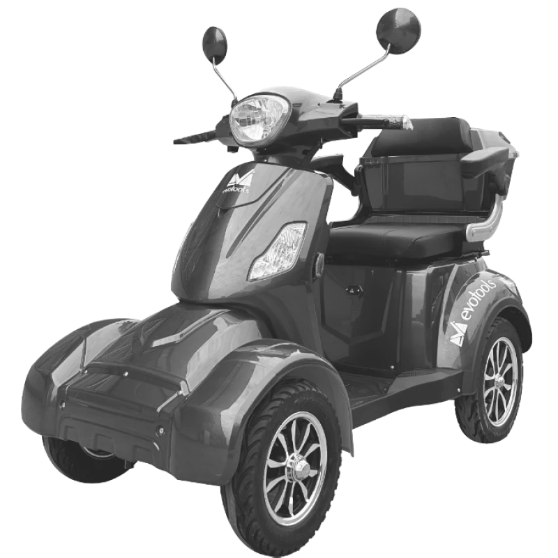 Triciclu Electric CVP1000 Evotools – 1000W, Baterie 60V/20Ah, Autonomie 45 km, Viteza 25 km/h, Omologat, Fara Permis, Frana Disc Tambur, 207 kg max