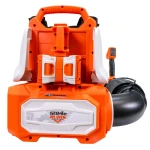 Suflanta pe acumulator RURIS 1284e Power Alfa UP, motor fara perii, 2x20V 4Ah Li-Ion, 4 viteze + Turbo, 1100 m3/h, 70 m/s, tub telescopic, incarcator dublu inclus