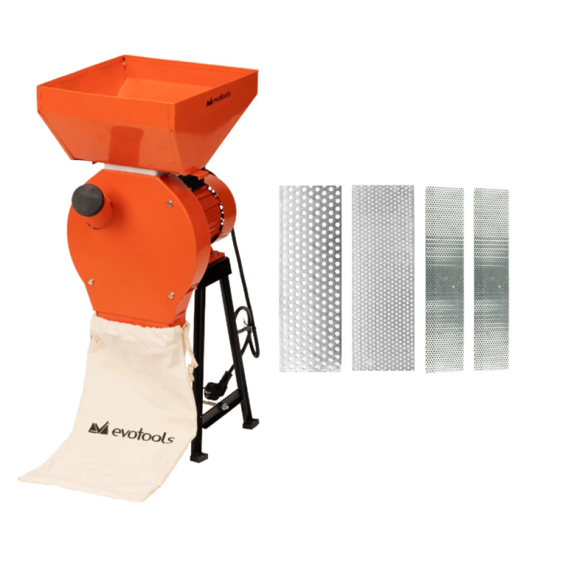 Moara electrica cu ciocanele si suport Evotools 1500 W