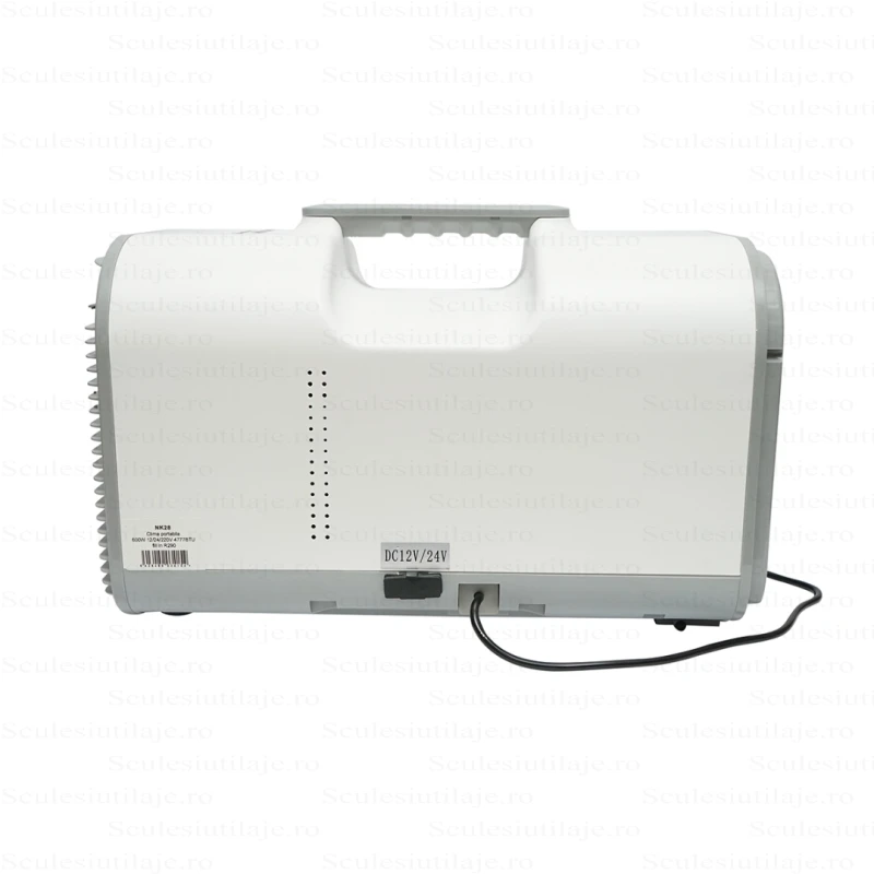 Aparat de aer conditionat portabil 4777 BTU, 600W, 12V-24V-220V cu functie dezumidificare, ventilatie, telecomanda, mod somn, kit instalare inclus Breckner Germany