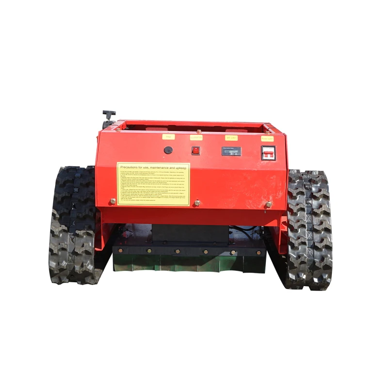 Robot de tuns iarba pe senile cu telecomanda, motor Loncin 9CP, 224cc, latime de taiere 550mm THOR